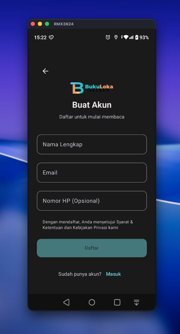 Registration with OTP Verification
